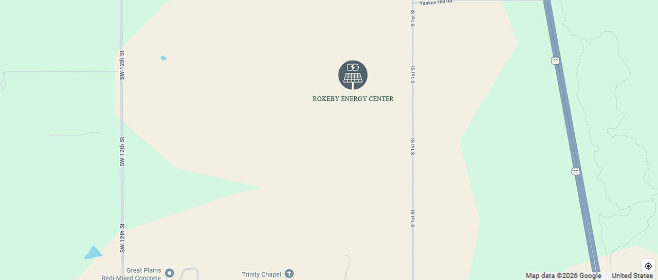 Rokeby Energy Center Project Map
