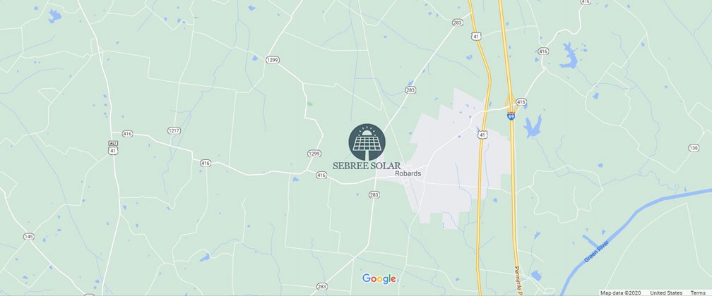 Sebree Solar Map