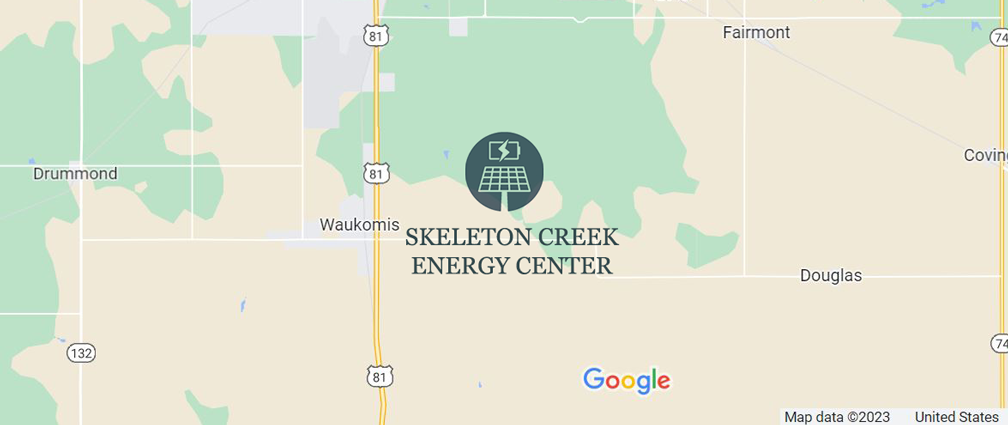 Skeleton Creek Project area of interest