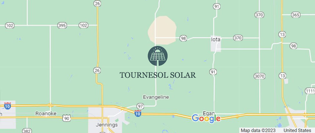 Tournesol Solar Project Map