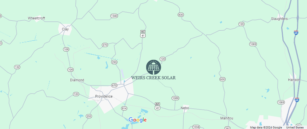 Weirs Creek Solar Project Map