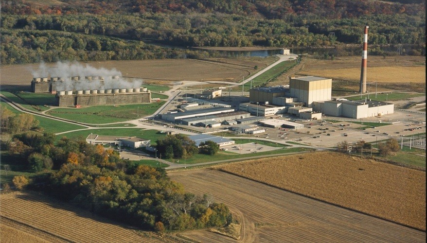 Duane Arnold Energy Center aerial view
