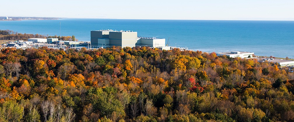 Aerial shot of point beach