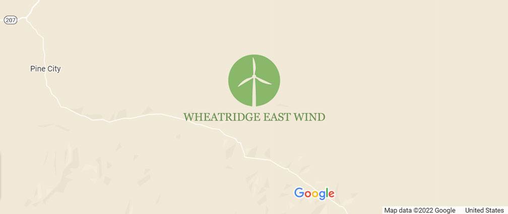 Firewheel Wind Project area of interest.